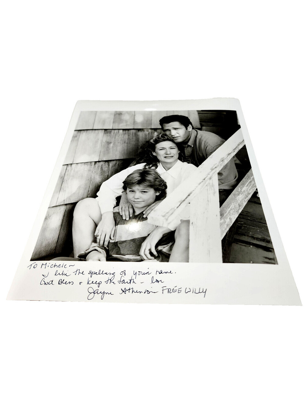 Jayne Atkinson Signed 8x10 Photo Autograph Annie Free Willy Michael Madsen COA